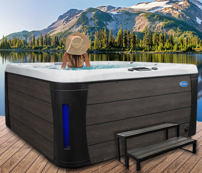 Calspas hot tub being used in a family setting - hot tubs spas for sale Chino